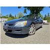 Image 1 : DUNCAN - 2007 HONDA ACCORD BLUE 152839 KMS - 800561-3
