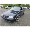 Image 2 : DUNCAN - 2000 VOLKSWAGEN JETTA BLUE 235824 KMS - 070888-1