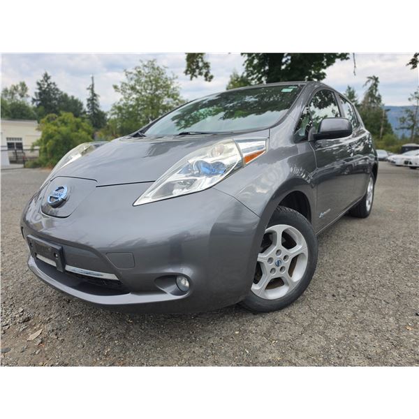 DUNCAN - 2014 NISSAN LEAF GREY 102555 KMS - 336101-1