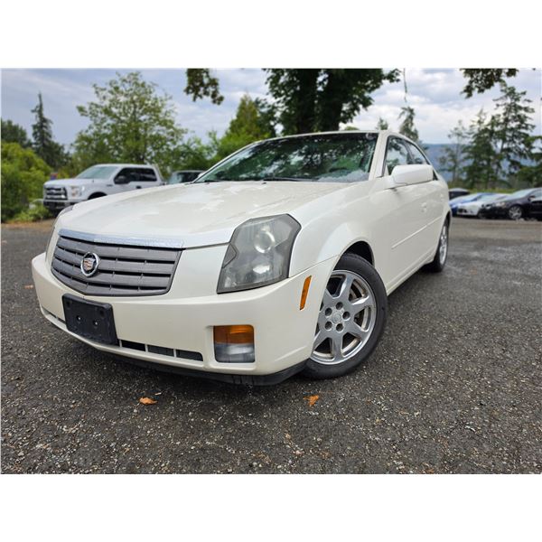 DUNCAN - 2003 CADILLAC CTS WHITE 165580 KMS - 109403-1
