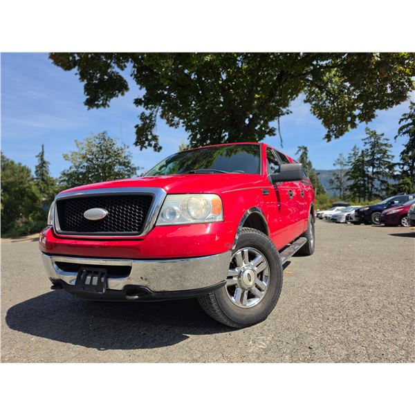 DUNCAN - 2006 FORD F-150 RED 381449 KMS - B53726-1