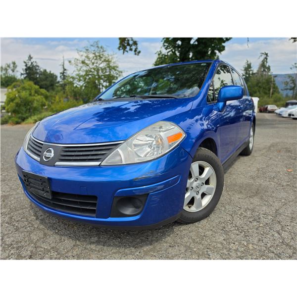 DUNCAN - 2008 NISSAN VERSA BLUE 242011 KMS - 428623-1