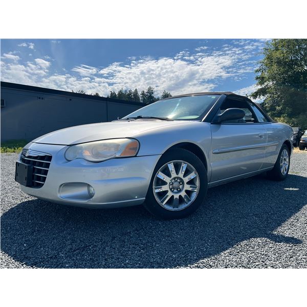 "REMOTE SALE" - 2004 CHRYSLER SEBRING GOLD 180045 KMS - 234712-3