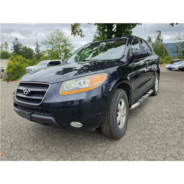 DUNCAN - 2009 HYUNDAI SANTA FE BLUE 284294 KMS - 253966-3