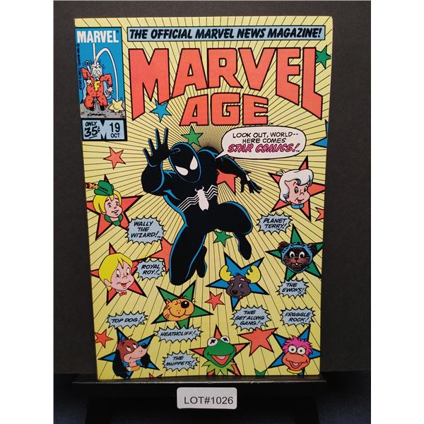 Marvel Age #19 (1983) Black Suit Spider-Man