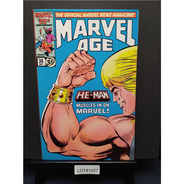 Marvel Age #38 (1986) KEY ISSUE