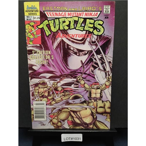 Teenage Mutant Ninja Turtles Adventures #1 (1989) Canadian Price Variant