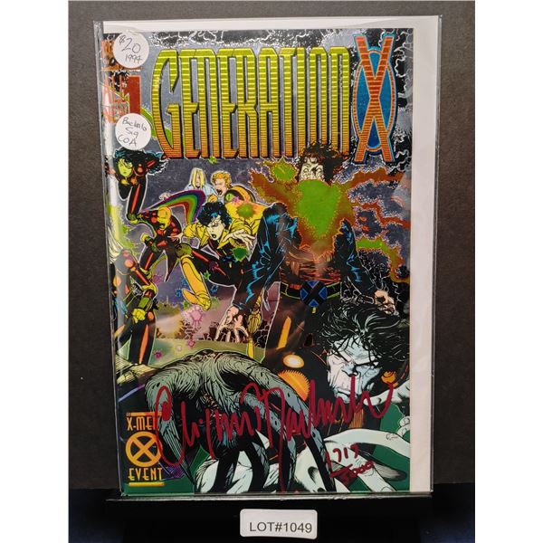 Generation X #1 (1994)(KEY) Chris Bachalo Signed Collector Comics COA