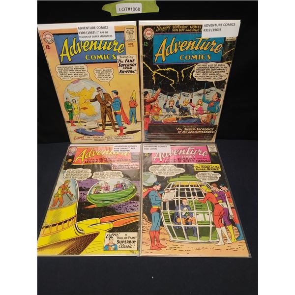 Adventure Comics #309, 312, 318, 321 (1961) Superman