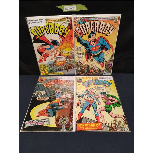 Superboy #167, 168, 169, 173 (1970)