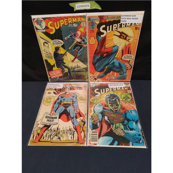 Superman #230, 234, 240, 317 (1971)