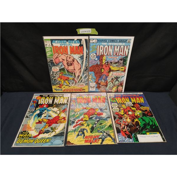 Ironman #40, 42, 68,  Annuals #2, 5 (1971