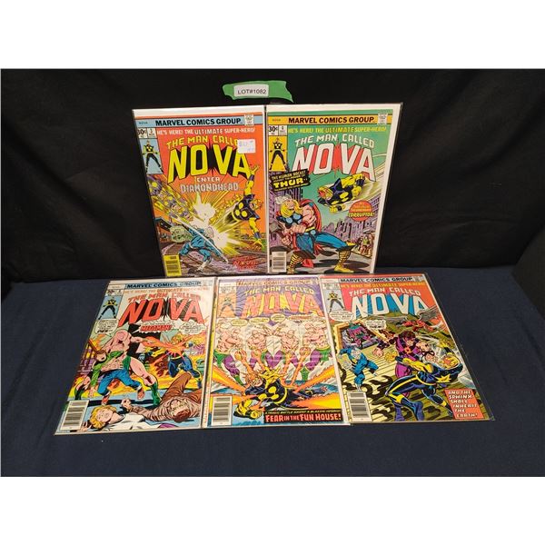 The Man Called Nova #3(KEY), 4(KEY), 8(KEY), 9, 10 (1976) Solo Movie in the works