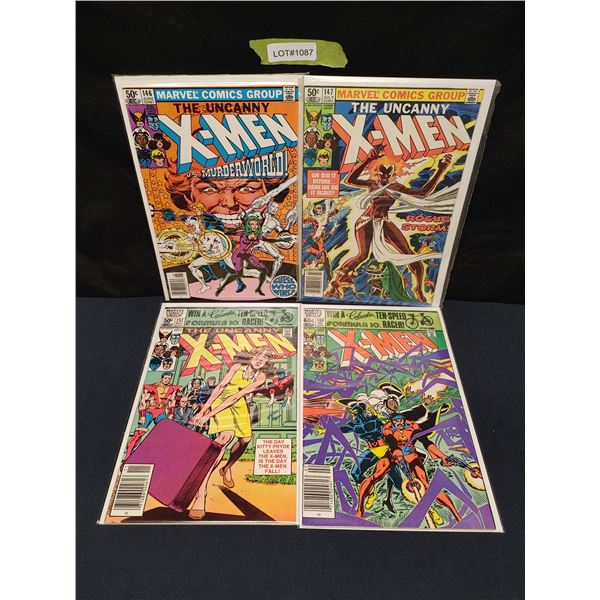 X-Men #146, 147, 151(KEY),154(KEY) (1981)
