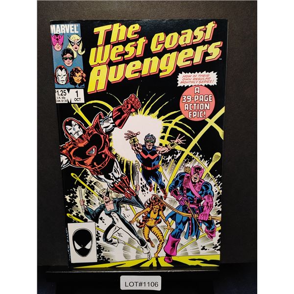 The West Coast Avengers #1 (1985) KEY ISSUE
