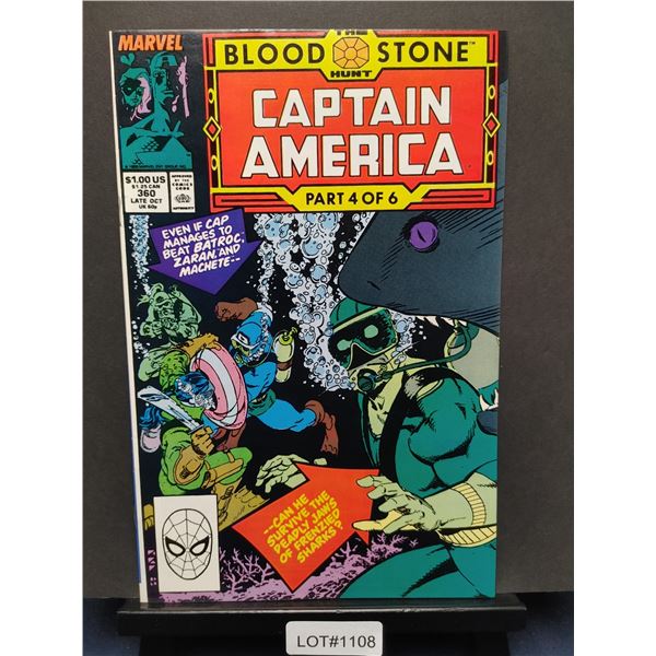 Captain America #360 (1989) KEY ISSUE