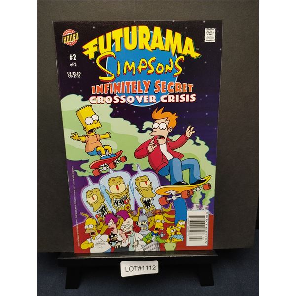 The Simpsons/Futurama Infinitely Secret Crossover Crisis #2 (2002)