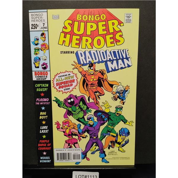 Bongo Comics Presents Radioactive Man #7 (2003)
