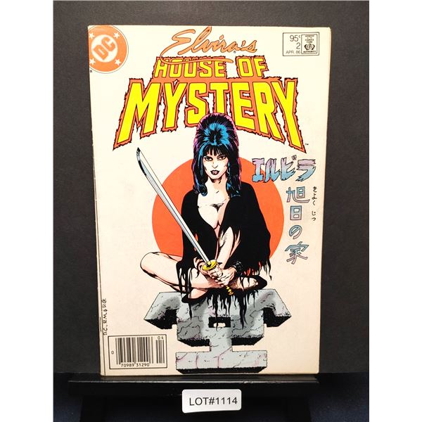 Elvira's House of Mystery #2 (1986) KEY ISSUE (Canadian Price Variant)