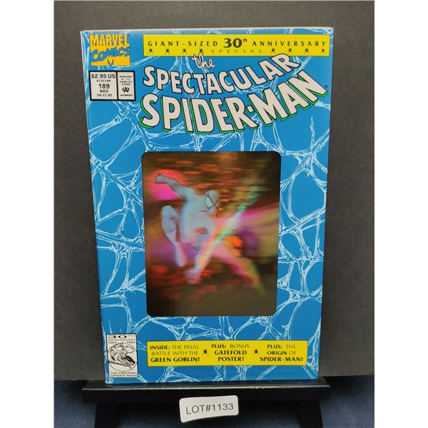 The Spectacular Spider-Man #189 (1992) 2nd Print Gold Foil