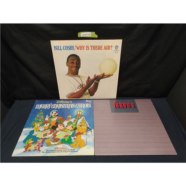 Assorted Records Bill Cosby, The Arrows, Disney Christmas Carols (1980s)(