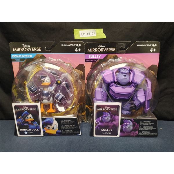 McFarlane Toys Disney: Mirrorverse 5" Mattel Sully and Donald Duck (NIB)