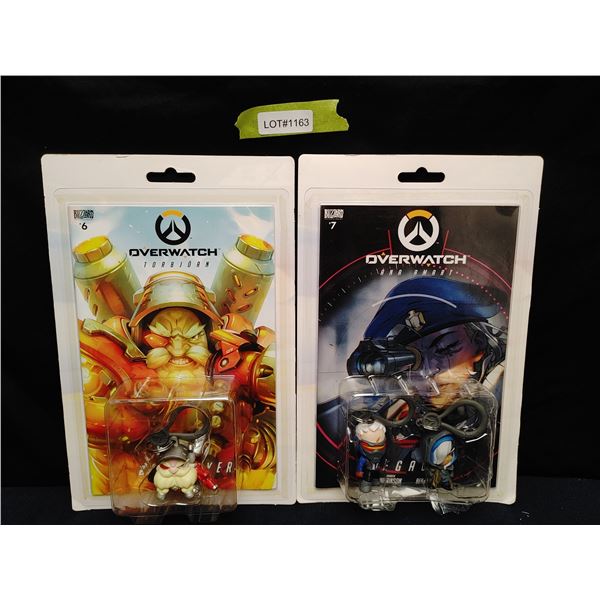 Overwatch Comics #6, 7 with backpack hangers