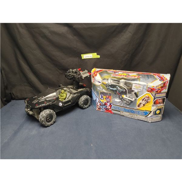 Bandai: Kamen Rider Dragon Knight Blank Knight action Figure (NIB), Tyco Warthog ONI Anti-tank Radio