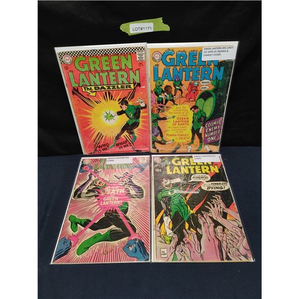 Green Lantern #49, 55(KEY), 64, 71 (1967)