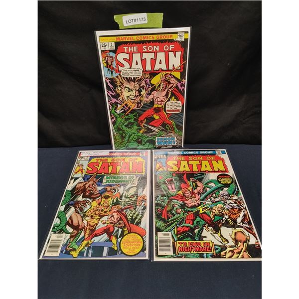 Son of Satan #2, 7, 8 (final issue)(1976)