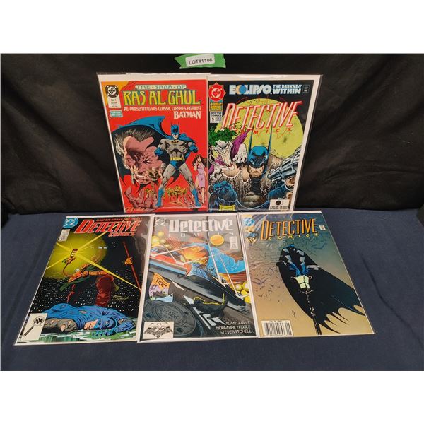 Detective Comics #586, 601, 632, Annual #5, The Saga of Ra's Al Ghul #1 (1980s)