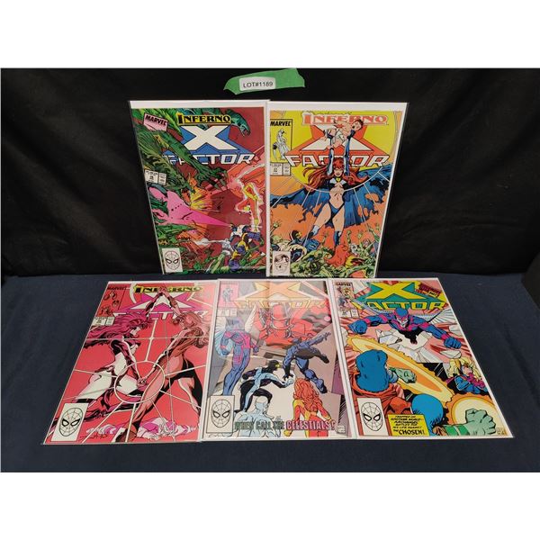 X-Factor #36, 37, 38(KEY), 43, 44 (1988)