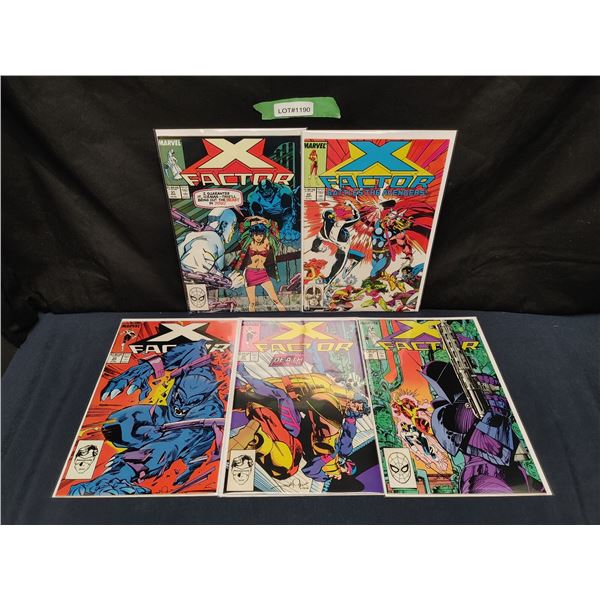 X-Factor #31(KEY), 32(KEY), 33(KEY), 34(KEY), 35(KEY) (1988)