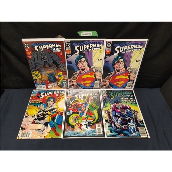 Assorted Bronze Age Superman  Comics (1990s)
