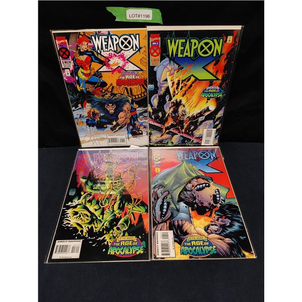 Weapon X #1-4 (1995) Complete set