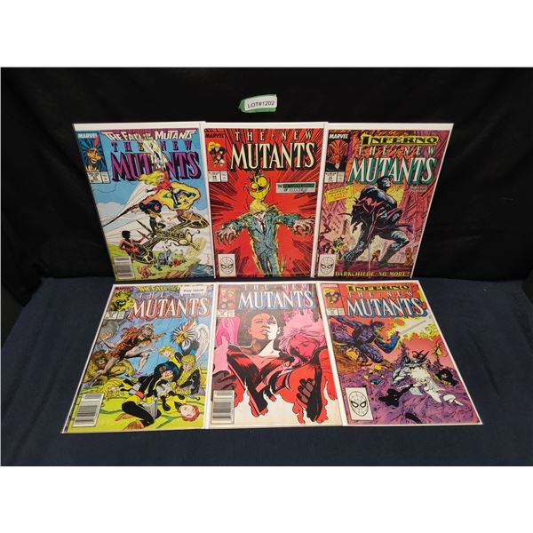 The New Mutants #61, 64, 73, 59(KEY), 62, 71 (1988)