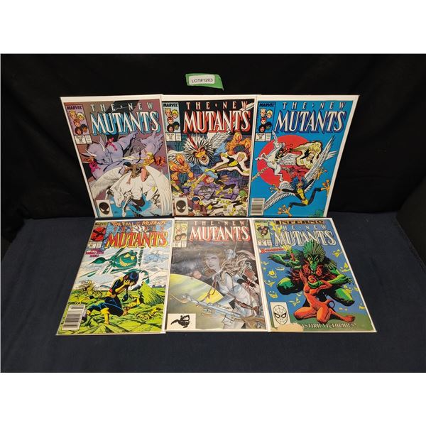 The New Mutants #56, 57, 58, 60, 63, 72 (1987)