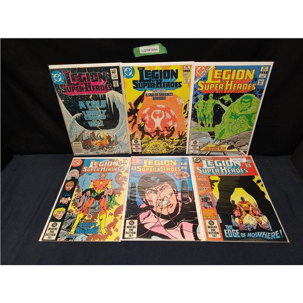 Legion of Super-Heroes #289, 291, 295, 296, 297, 298(KEY) (1981)