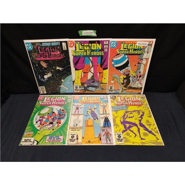 Legion of Super-Heroes #306, 305, 304(KEY), 303, 302, 301(KEY) (1983)