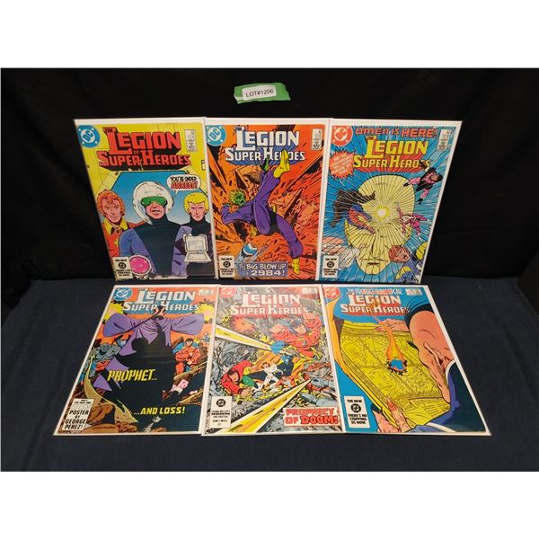 Legion of Super-Heroes #312, 311, 310(KEY), 309, 308, 307(KEY) (1983)