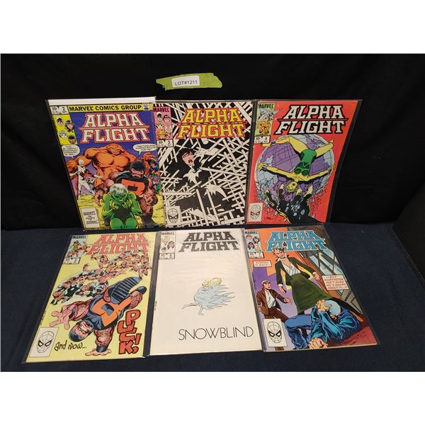 Alpha Flight # 2, 3, 4, 5, 6, 7 (1984)