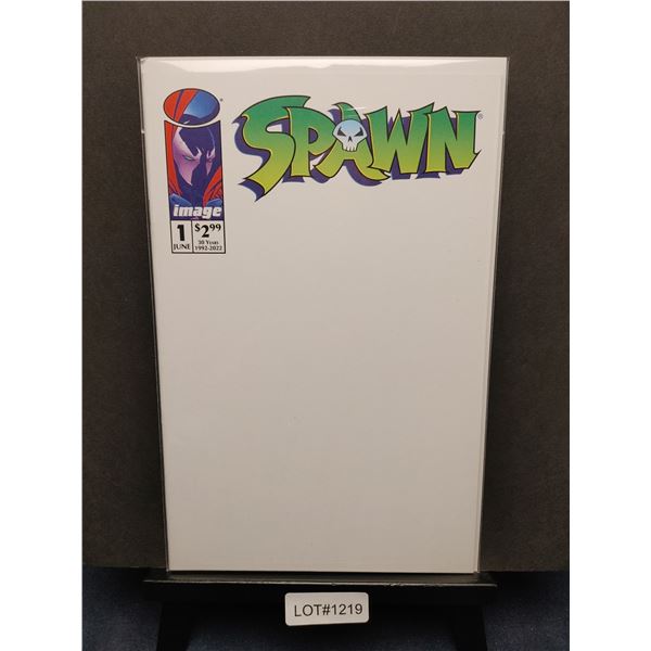 Spawn #1 Blank Sketch-30th Anniversary Reprint (2022) KEY ISSUE