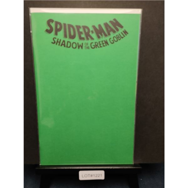 Spider-Man: Shadow of the Green Goblin #1E Blank Sketch (2024)