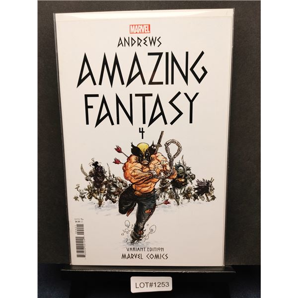 Amazing Fantasy #4 Kaare Andrews-Wolverine Variant (2021)