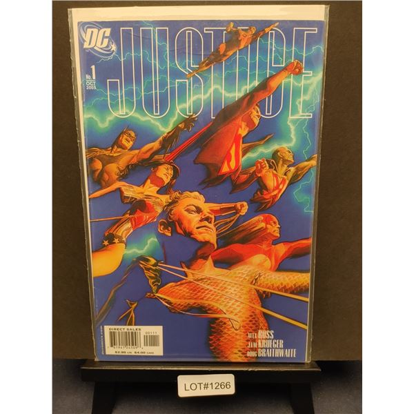 Justice #1 -Heroes Cover (2005)