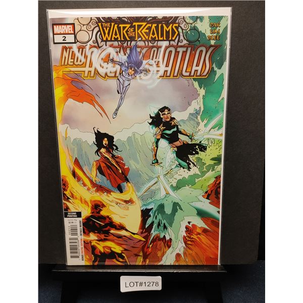 War of the Realms: New Agents of Atlas#2 Gang Hyuk Lim-2nd Print (2019) KEY ISSUE