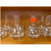 Image 10 : Multiple Leisco Clear Glass Flat-Bottomed Boiling Flasks, Misc Sizes