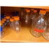 Image 3 : Multiple Glass Media Storage Bottles w/ Liquid Measurements, Medical Drape Sheets, etc Misc Sizes