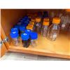 Image 4 : Multiple Glass Media Storage Bottles w/ Liquid Measurements, Medical Drape Sheets, etc Misc Sizes