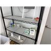Image 3 : Qty 2 Shelving Units: Black Metal Mesh & White Plastic (contents not included)